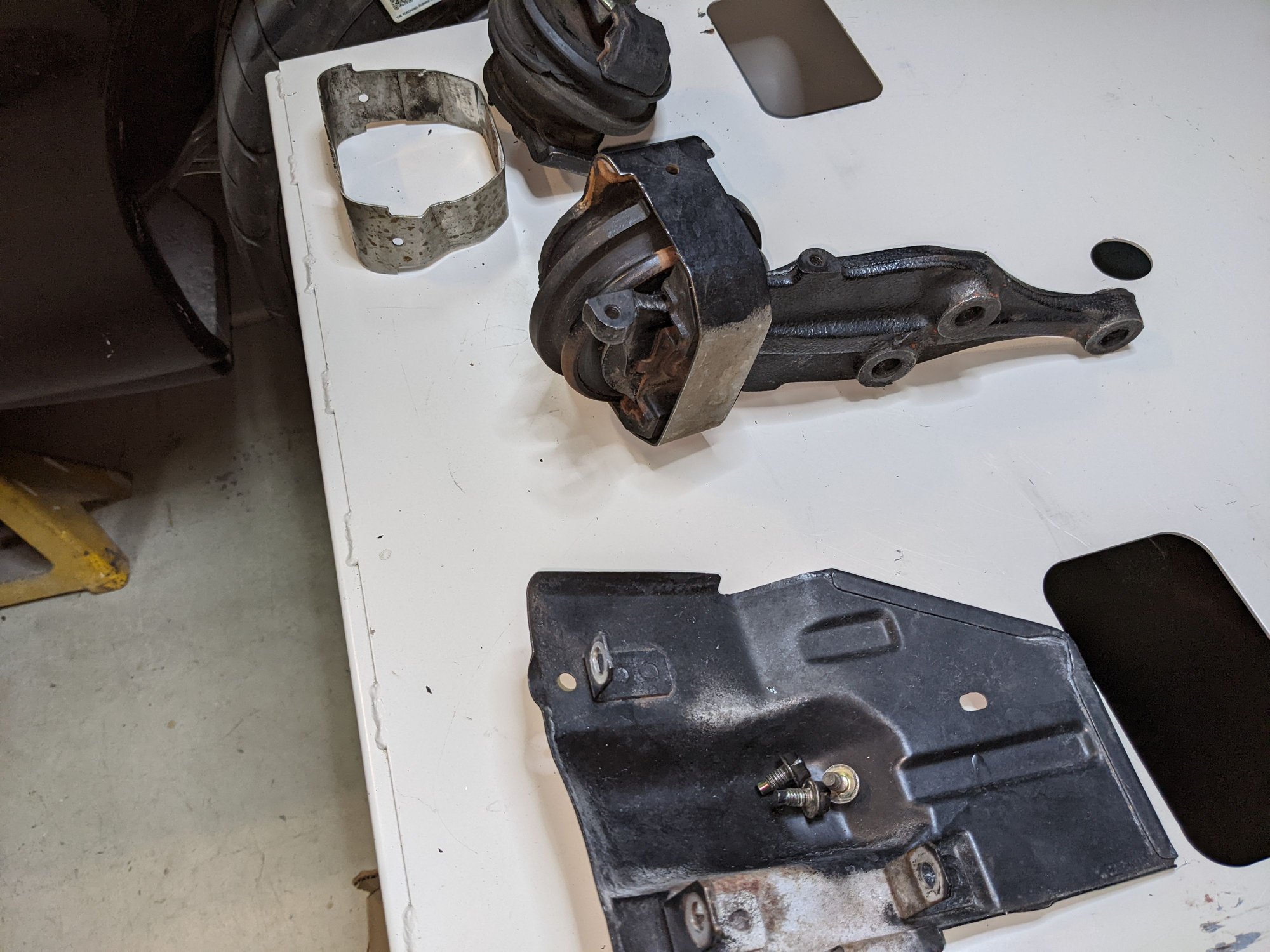 FD Engine Mount + Heat Shield + TB Plastic elbow+Pettit Racing Cool