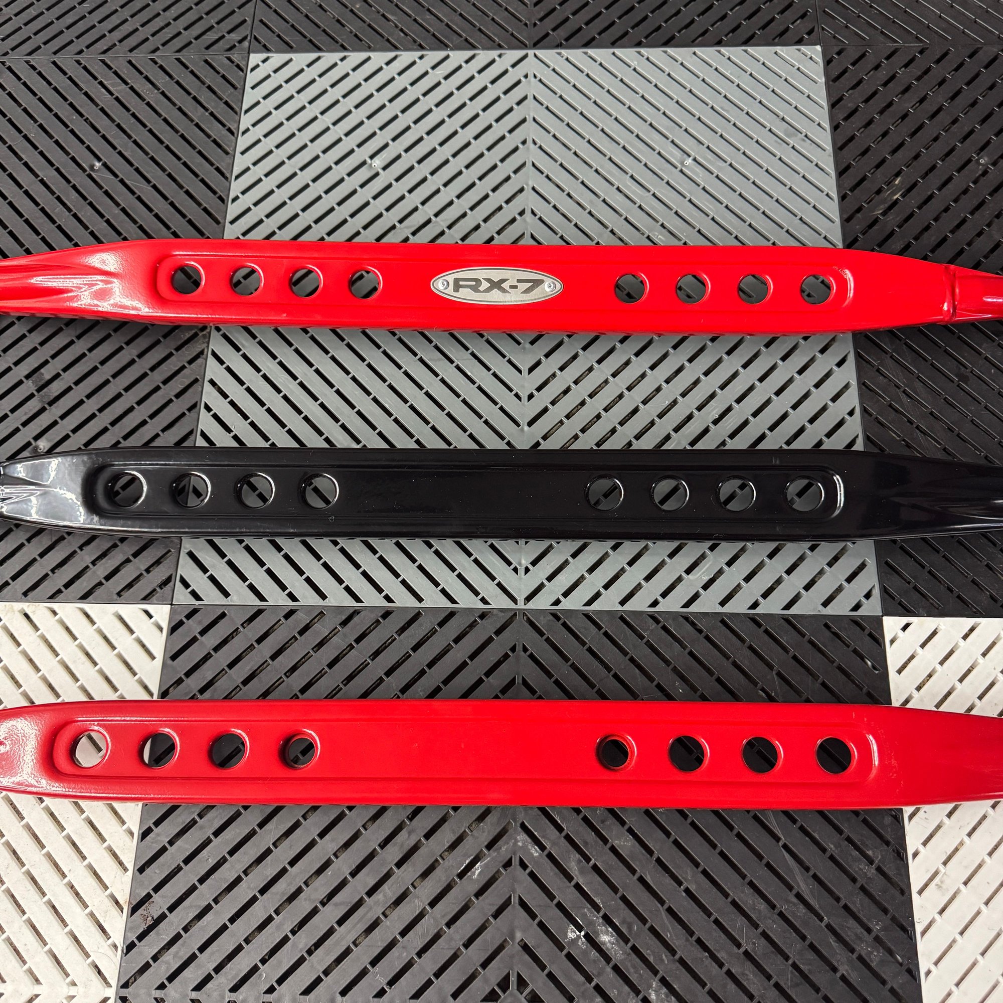 Steering/Suspension - OEM R1 / R2 Strut Tower Bars for Mazda RX-7 FD3S - Used - 1992 to 2002 Mazda RX-7 - Birmingham, MI 48323, United States