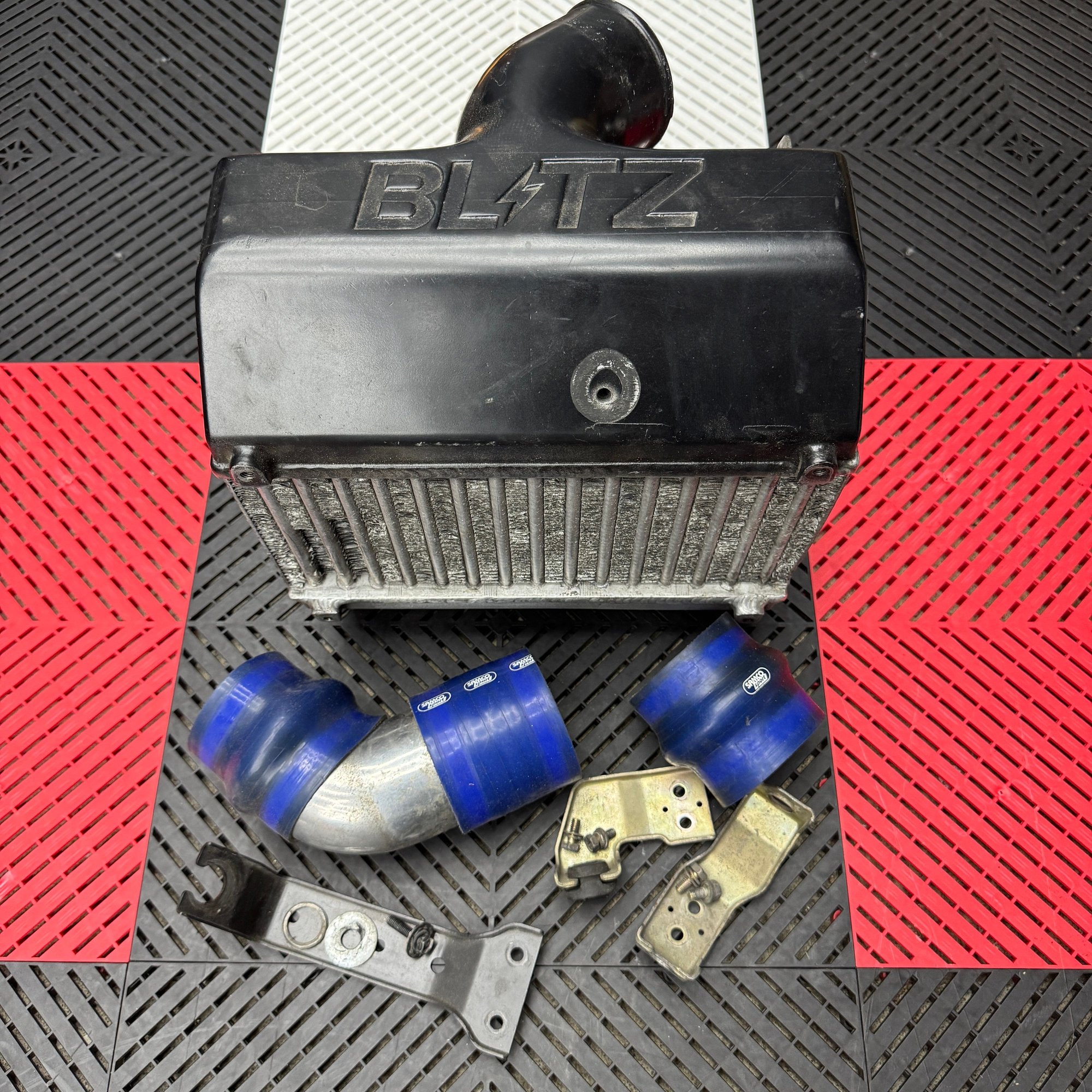 Engine - Power Adders - 1992-2002 Mazda RX-7 FD3S Blitz Intercooler Rare SMIC - Used - 1992 to 2002 Mazda RX-7 - Birmingham, MI 48323, United States