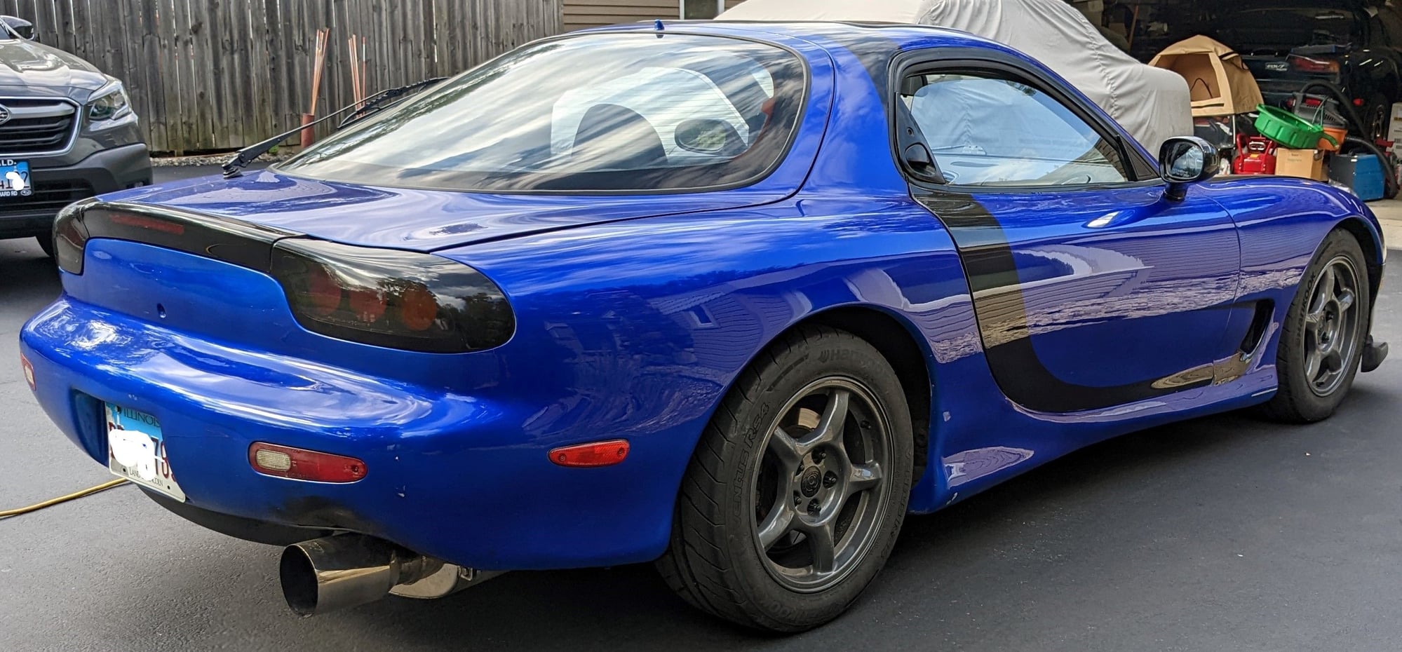 1994 Mazda RX-7 - 1994 FD RX-7 LSx "Beater with a heater" - Used - VIN JM1FD3338R0301604 - 100,000 Miles - 8 cyl - 2WD - Manual - Coupe - Blue - Oak Park, IL 60302, United States