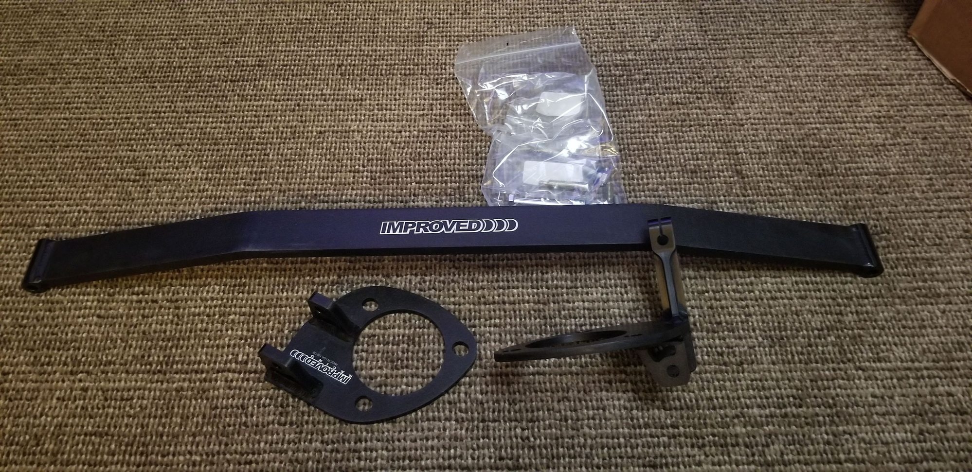Steering/Suspension - Improved Racing Strut Bar with Master Cylinder Brace - New - 1993 to 2001 Mazda RX-7 - Beaverton, OR 97006, United States