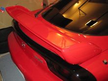 Mazdaspeed A-spec carbon rear spoiler(painted)