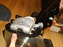 Rebuild of GSL (84/85) axle is underway.  Managed to score NOS backing plates.  