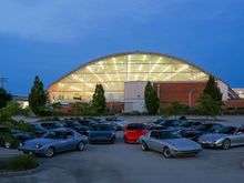 They leave the old TransCanada Airlines hanger lit up all night. No one knows exactly what is going on in there. But I swear I saw Agent Muldar grabbing a coffee at the airport MacDonald's a little while earlier.