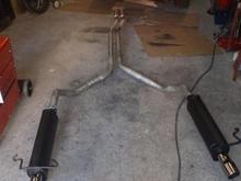 2&quot; straight pipes and free breathing mufflers (LOUD)