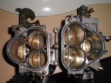Cosmo 20BREW and FC3S Ported Throttle Bodies