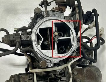 These throttles always stay closed