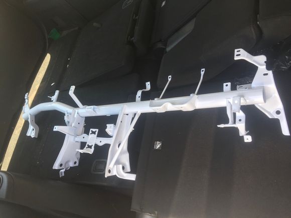 Looks awesome , just fetched the carrier in my lunch break and was even cheaper paid 250 Rand which is 16.50 US for sandblasting and powder coating. Can’t wait to fit this back on the dash 😁