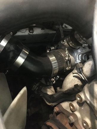 Custom intake Pipe to BNR stage 1 bolt on turbo 