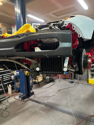 Mounts have been fabricated. Hoses have been built and test fitted. 