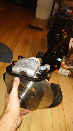 Rebuild of GSL (84/85) axle is underway.  Managed to score NOS backing plates.  