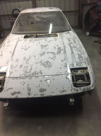 wish I had more recent pics too, but she needs some re-sanding and primer!