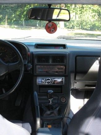 Interior: Mostly stock with MK1 short throw shifter, Alpine head unit