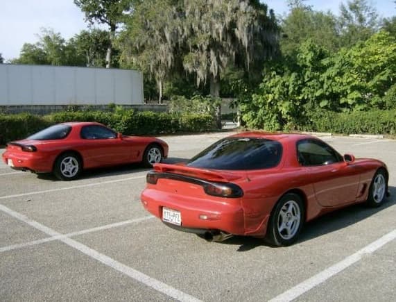 oc rx 7 two red FD