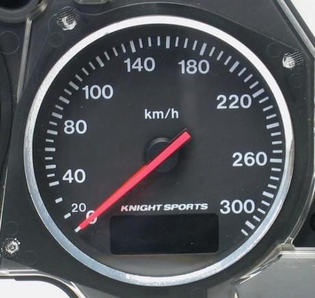 Knight Sports 305km/hr Speedo