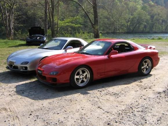 My FD and Garret's FD (G's 3rd Gen)