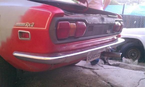 74 rx2 rear lights,with 73 smaller rear bumper