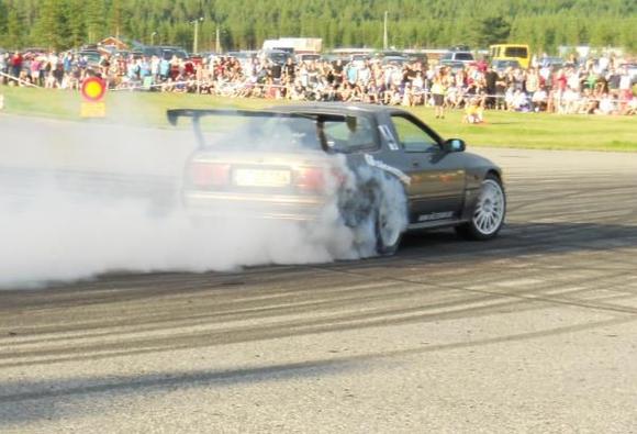 Driftshow in Lycksele