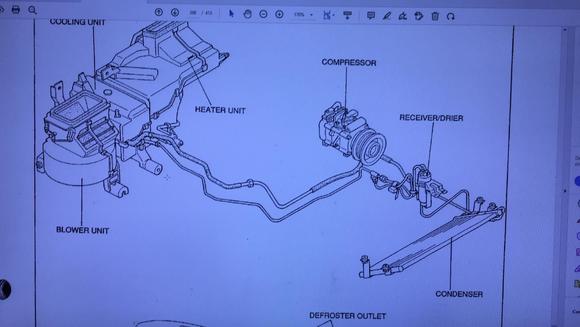 LHD A/C system for comparison. At this stage it seems none of the fitting match up between the LHD and RHD systems. This could require further enquiry.