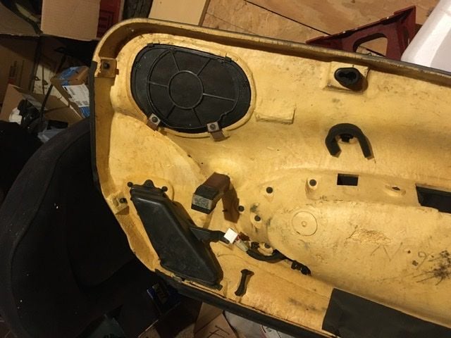 Interior/Upholstery - '93 LHD black door panels - Used - 1993 to 1995 Mazda RX-7 - Dumfries, VA 22025, United States