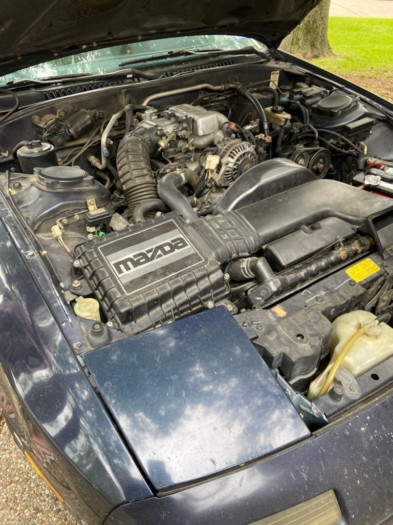 1991 Mazda RX-7 - 1991 RX7 for sale - Used - VIN JM1FC3319M090625 - 254,122 Miles - 6 cyl - 2WD - Manual - Coupe - Blue - Montgomery, TX 77356, United States