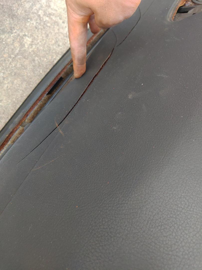 Repairing Corvette leather car seat using 3M repair kit - it's a miracle! 