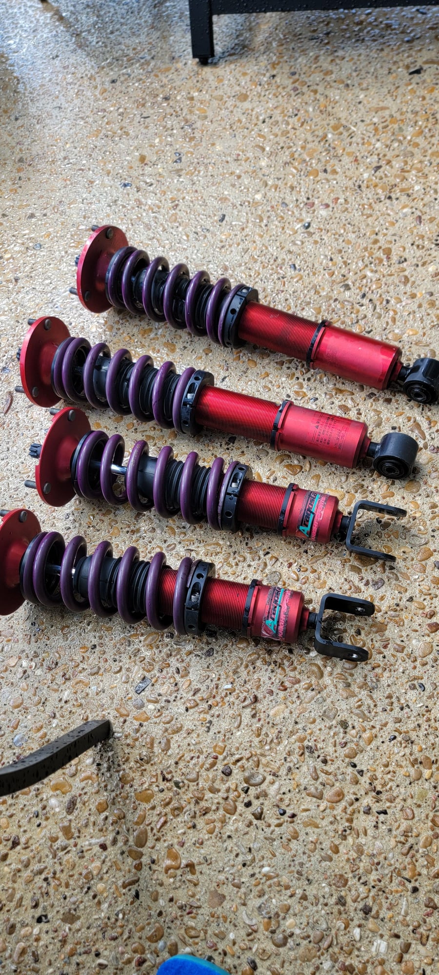 Steering/Suspension - Knight Sports Aragosta coilovers - Used - 1992 to 2002 Mazda RX-7 - Arlington, TX 76001, United States