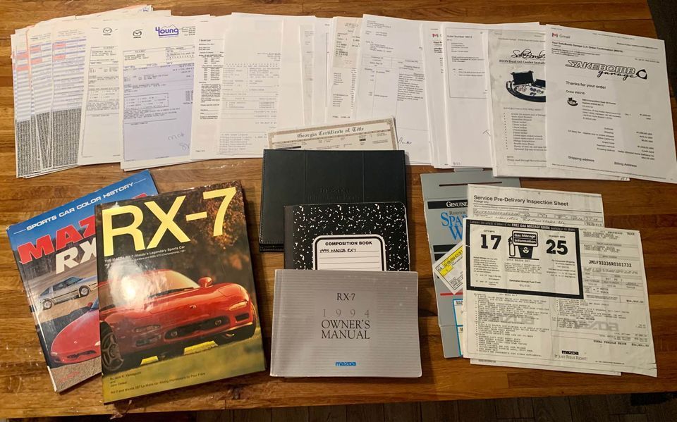 1994 Mazda RX-7 - LHD 1994 Clean Chaste White FD - Used - VIN JM1FD3336R0301732 - 58,675 Miles - Manual - White - Savannah, GA 31405, United States