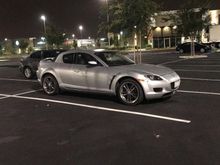 This was one of the last times i drove the car before it overheated and blew a coolant seal. :(