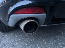 SHOURD TRIM DAMAGE FROM RACING BEAT EXHAUST