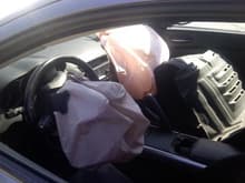 Airbags delpoyed (totalled)