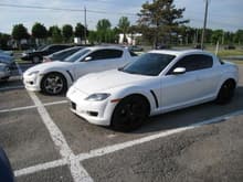 Another white RX-8 at Buttonville