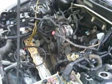 most of the air box removed