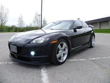 2005 Brilliant Black GT, R3 sides, tein S tech springs, MS wing, JDM rear fog, 10&quot; sub and suede console covers. racing beat sway bars and end links, HID fogs