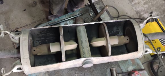 Cut and left the oemmid perforated pipe only..put a stainless perforated pipe with 2mm holes to connect the exits and cut the oem perforated pipe to have a open hole connection with the new pipes..wrapped it stainless steel wire and filled with rock wool hard pressed.