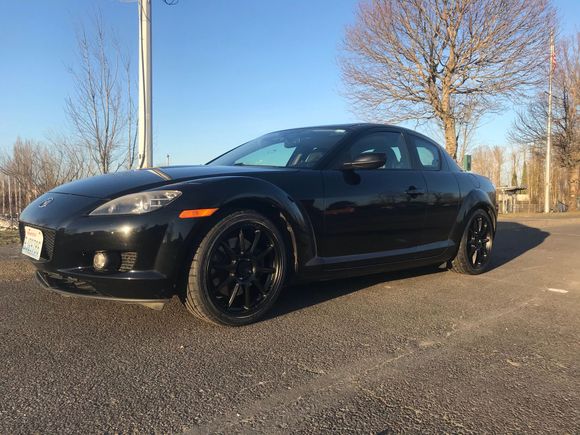 My new shoes on my new to me car