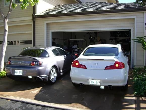 My RX8 and G35S