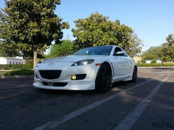 Just installed my newly painted lip and aero