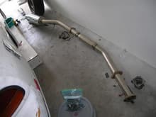 3 inch exhaust with test pipe