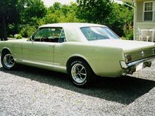 '66 factory GT. Medium Sage, 4 speed toploader, bench seat, 3.00 rear, freshly rebuilt A Code 289