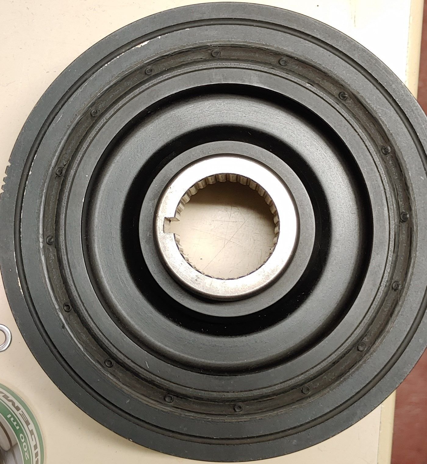 Crank pulley damage, safe to use? S2KI Honda S2000 Forums