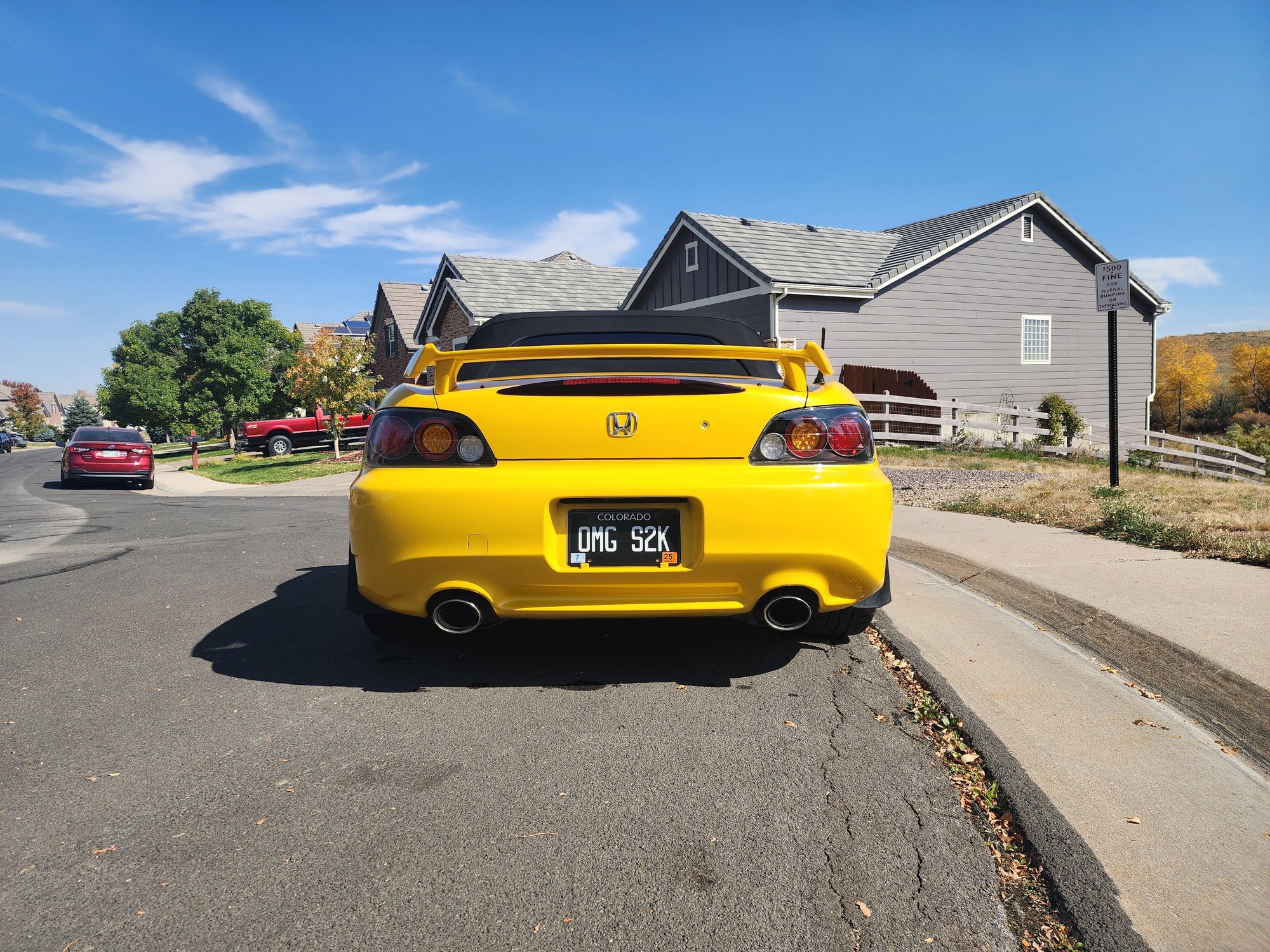 2005 Honda S2000 - FS:CO 2005 Rio yellow Honda s2000 - Used - VIN jhmap21455s005816 - 103,000 Miles - 4 cyl - 2WD - Manual - Convertible - Yellow - Parker, CO 80134, United States