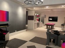 Game room and lounge