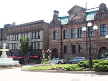 Downtown Brookville, Ontario, Canada