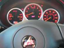 Steering Wheel and Gauges