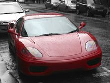 Taken In Glasgow, 3rd Nov. Ferrari 360 Modena