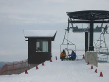 Ian and Eric on the Lift