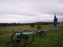 Cannons and monuments