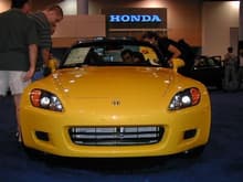 2001 Yellow S2000 Front