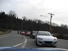 it was his first "time" in the rx8